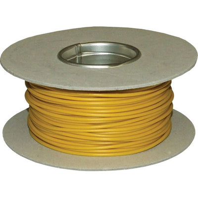 ASAP Electrical 1 Core 1.5mm² Yellow Thin Wall Cable (50m)  734125-M