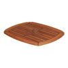 Eude Teak Tabletop Half Ellips