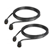 Dual 10Ft 12Pin Transducer Extension Cables