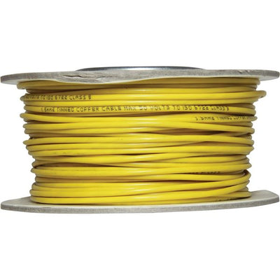 Oceanflex 1 Core Tinned Cable 21/0.30 1.5mm2 50m Yellow