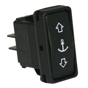 Black Carling Anchor Switch with White Text
