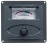 BEP 80-601-0020-00 3 Input Panel Mounted Analog 12V Battery Condition Meter (expanded scale 8-16V DC range)