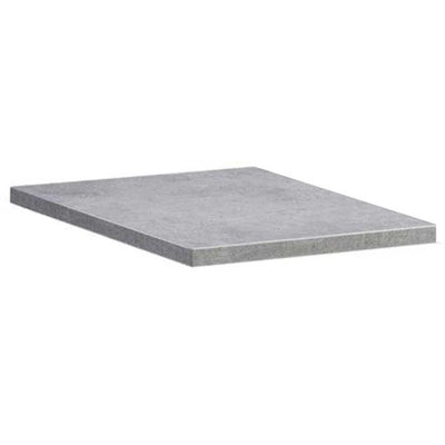 Tabilo Tuff Top Square Table Top (800mm x 800mm / Grey Concrete)