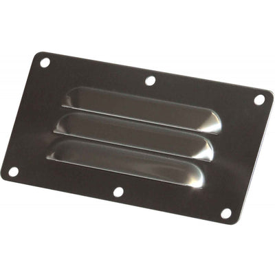 4Dek Stainless Steel Louvered Air Vent with Fly screen (127mm x 67mm)  813592