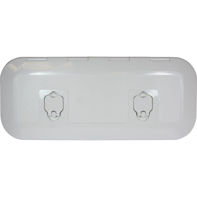 4Dek White Plastic Flush Inspection Hatch (515mm x 165mm)  814305