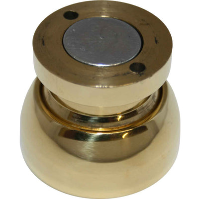Foresti & Suardi Polished Brass Magnetic Door Stop (40mm Diameter)  831102