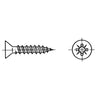 Countersunk recessed-head chipboard screw 3x16 mm AISI 316 by Lalizas