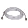 Can Shower Hose 1/2" C x 1/2" BSP Female 5m White