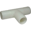Plastic Tee 1-1/4" Hose Barbs 3 - way