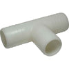 AG Plastic Tee 1-1/2" Hose Barbs