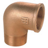 90° elbow M-F     Bronze