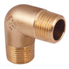 90° elbow M-M     Yellow brass