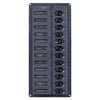 BEP 902NMV DC Circuit Breaker Panel, 12 Loads, Vertical