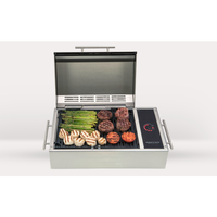 Frontier Lid Electric Grill – Portable, 240V