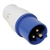 Plug, male, 16A, 220-240V, blue by Lalizas