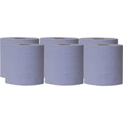 ASAP 2 Ply Blue Roll (150M / Pack of 6)  995121