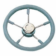 Steering Wheel Grey 350mm 5 Stainless Steel Spokes