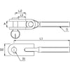 Blue Wave Metric Stainless Steel Threaded Toggle