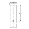 Blue Wave Stainless Steel Clevis Pin