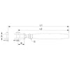 Blue Wave LH Fork - Blank Rigging Screw