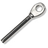 Blue Wave Hand Crimp Swage Eye