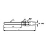 Blue Wave Stainless Steel Quick Fit Swageless Stud Metric