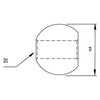 Blue Wave WDS Ball for Dome Head Screw