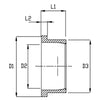 Blue Wave WDS Flexible Angle Socket