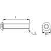 Blue Wave WDS Domehead Screw
