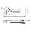 Blue Wave Stainless Steel Pelican Gate Hook