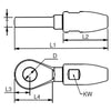 Blue Wave Stainless Steel Swageless Cone Eye