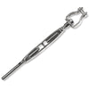Blue Wave Hand Crimp Tension Fork & Swage Open Rigging Screw