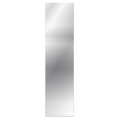 Rectangular Glass Mirror 300 x 1200mm (Pre-Drilled, Fixings Supplied)