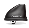 Shakespeare Dorsal Low Profile VHF Antenna 10mile Range, 8m Cable Plug, Black