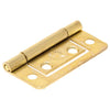AG Flush Hinge 2" Brass