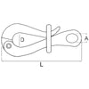 Proboat Stainless Steel Pelican Hook & Ring