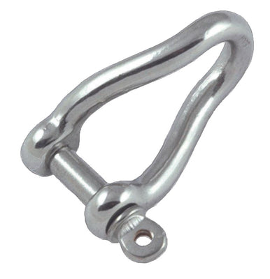 Proboat Standard Stainless Steel Twisted Shackles