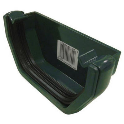 Polypipe Square Line Gutter End Stop Green 112mm