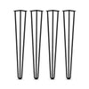 Heavy Duty Black Hairpin Legs 710mm Dining Height (Set of 4)