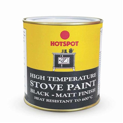 Hotspot High Temperature Stove Paint Matt Black 250ml