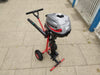 Folding Outboard Engine Trolley up to 15HP Stand Adjustable Height Light - ChasNewensMarine