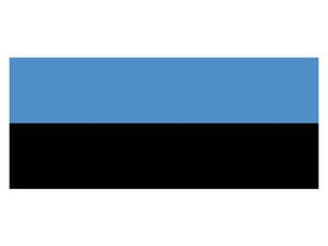 Estonia Flag - by Talamex