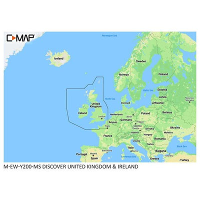C-Map Discover M-EW-Y200-MS United Kingdom & Ireland (Regular)