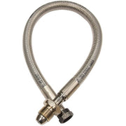 20" Stainless Pigtail W20 to Pol with Non-Return Valve - UUSSPT500MMNRV
