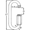 Maillon Rapide Load Stamped Stainless Steel Large Quick Link