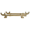 AG Heavy Brass Pole & Plank Holder (Pair) - ChasNewensMarine