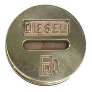 AG Filler Cap Brass Diesel 38mm (1-1/2")