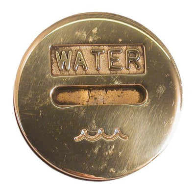 AG Filler Cap Brass Water 38mm (1-1/2