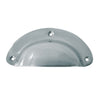 AG Hooded Drawer Pull Cast Chrome Plain - ChasNewensMarine