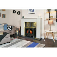 Adam Woodhouse Electric Stove in Black (0.9kW / 1.8kW)
